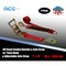 Tie 4 Safe Axle Ratchet Tie Down Strap w/ Snap Hook Race Car Hauler Trailer Flatbed Red, 4PK RT42-10-R-C-4 - alternate 1